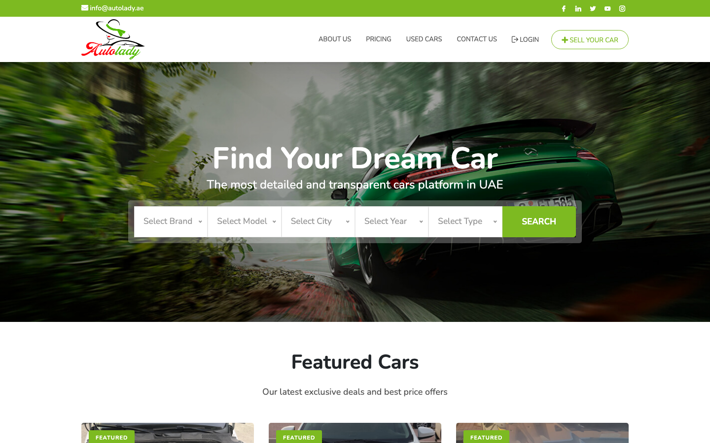 Autolady — used cars in Dubai UAE